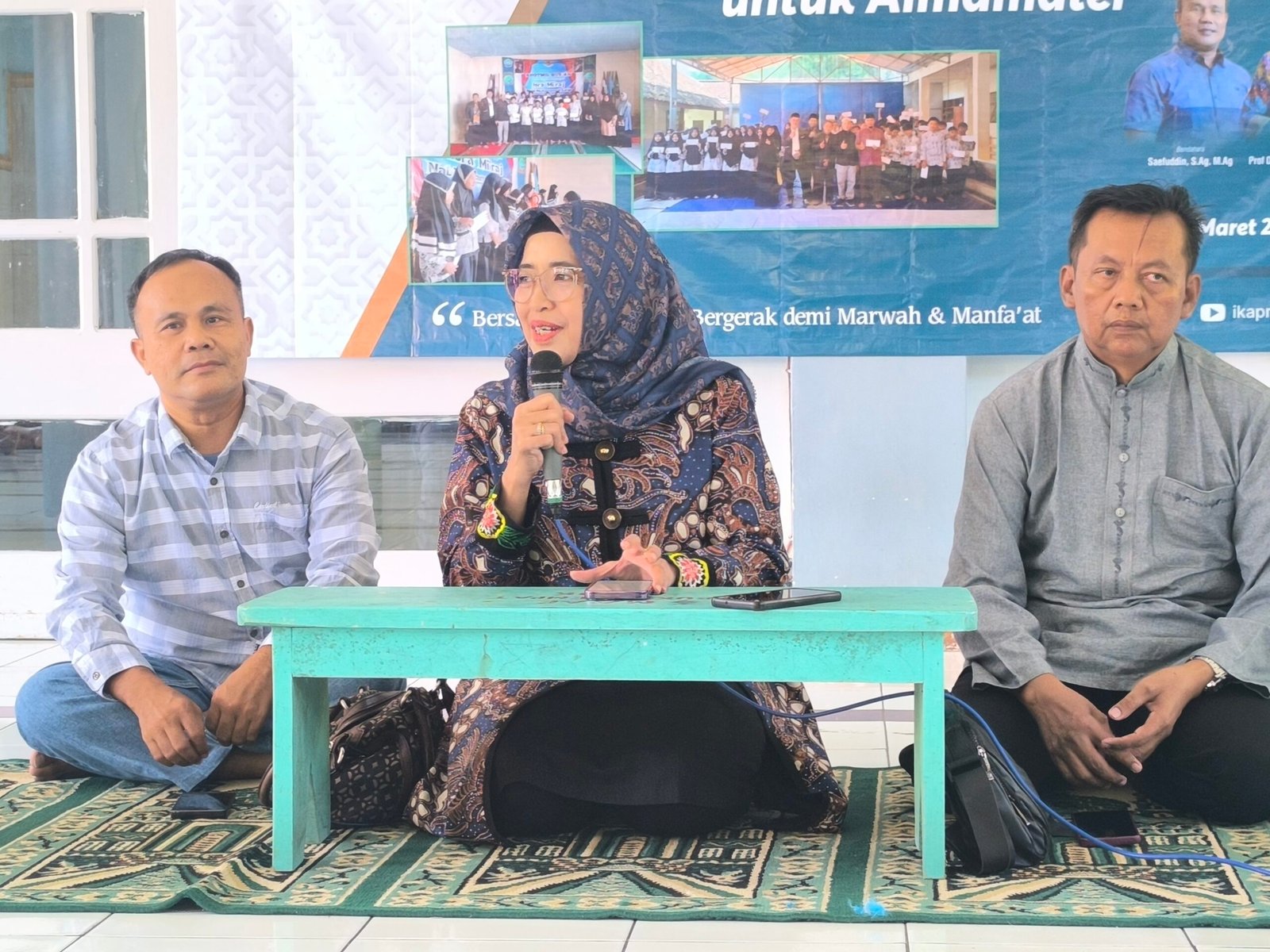 Bukti Cinta Almamater: IKAPMAWI Salurkan Bingkisan Lebaran untuk Guru dan Pensiunan MWI