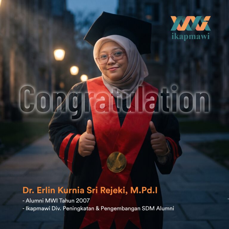 Bangga! Dr. Erlin Kurnia (Alumni MWI) Lulus Disertasi Humanistik